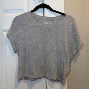 Offline by Aerie Grey Crop Top Medium